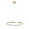 Afx Glo 36" LED Pendant Light - Satin Brass - 3000K GLOP36L30D1SB - alternate 1